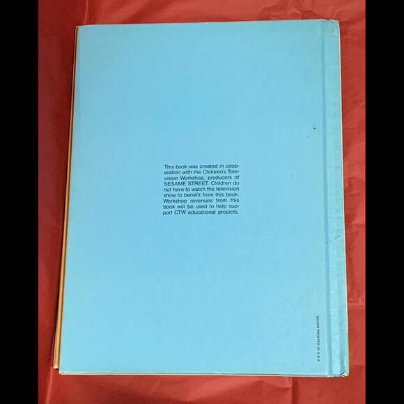 Vintage Set “The Sesame Street” Library Volume 3-7 Hardcover Children’s Books - Picture 9 of 14